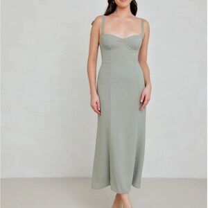 Park & Fifth Marlow Dress in True Sage
